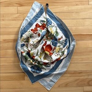 JIM THOMPSON Thai silk floral scarf, brand seen on White Lotus